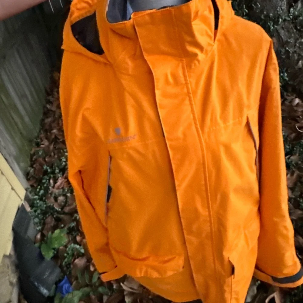 Helly Hansen seabourn men’s Size XL Orange , polar shield Performance Jacket - Picture 5 of 15